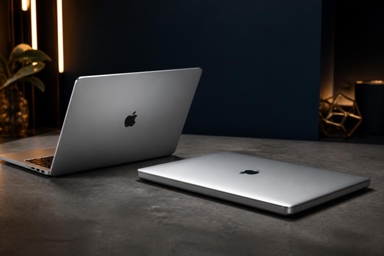 MacBooks corporativos disponíveis para locação