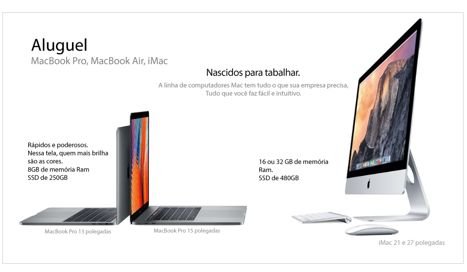 locação de macbook pro